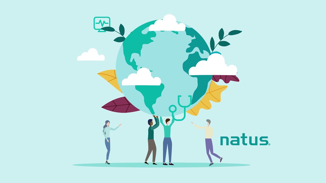 People holding a glove