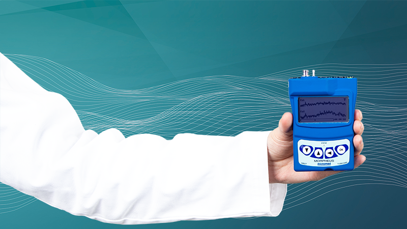 Morpheus Amplifier in hand